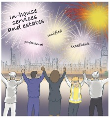 Cover artwork for UK Parliament's People Plan 2021 DigitalStoryboards_SallyBarton_UKParliament_fireworks_figurative