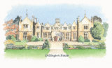 Wedding venue illustration: Dillington House