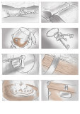 Storyboards for Kininvie whisky, William Grant