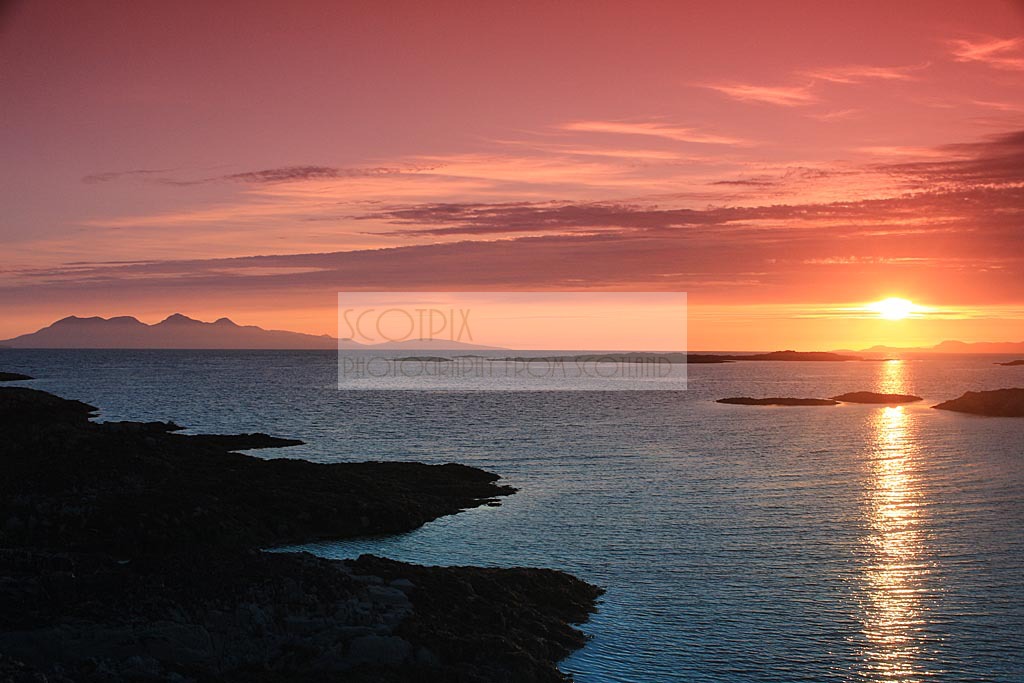 Small Isles Sunset