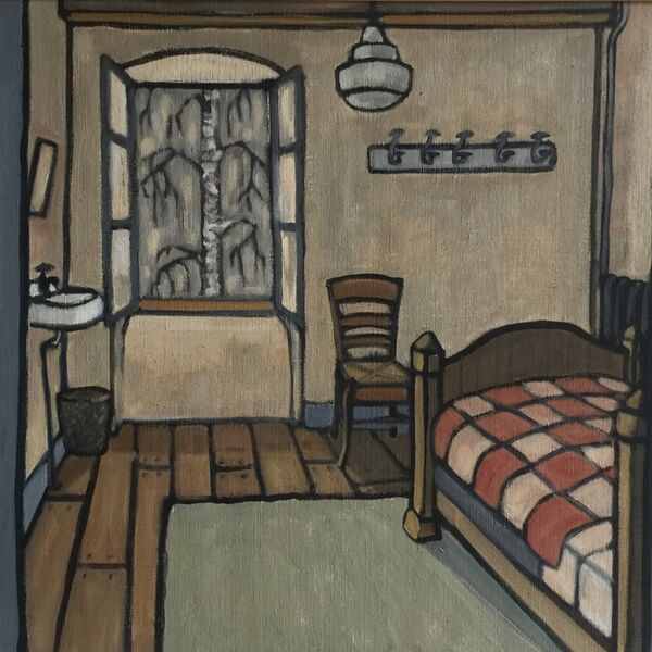 Chambre d'une soeur (Oil on canvas, 54 x 65cm)