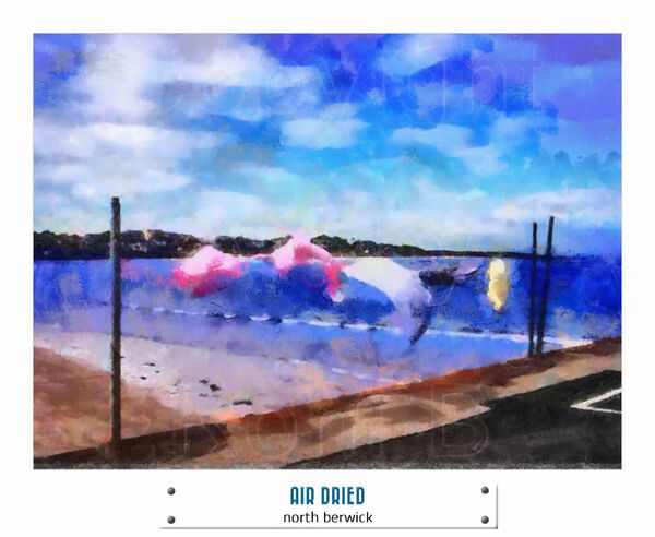 AIR DRIED<br />NORTH BERWICK