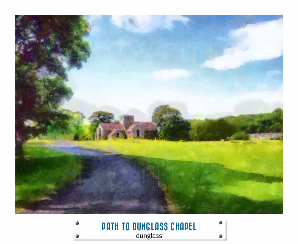 PATH TO DUNGLASS CHAPEL