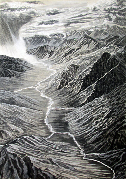 Mountain Storm Print