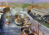 Port of Norwich Coastal vessels Marine Art Norfolk Norwich