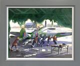 2 - 6 PUSH! Hawker Typhoon. WW 2 aviation art, Aviation Art, Acrylic painting.