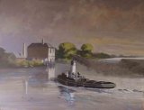 Tug on the Trent - Morning light