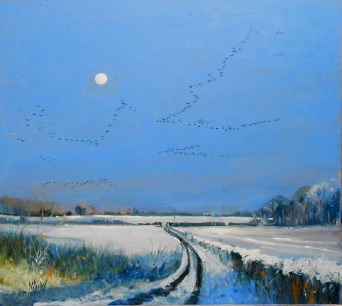 Winter geese - Holkham