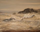 Dawn Light and Surf