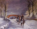 Breaking the Ice! SOLD Available as a Christmas card.