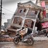 Nepal earthquake aftermath.