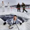 Arctic warfare training.