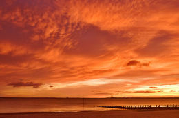 Clouds at Dawn, Portobello Beach