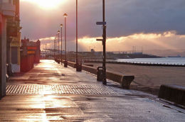 Evening Light, Portobello Promenade