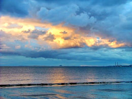 Evening Sky, Portobello Beach