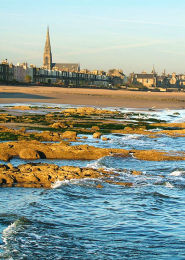 Joppa Beach and Rocks, Joppa, Portobello