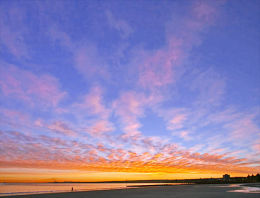 Morning Sky, Portobello Beach