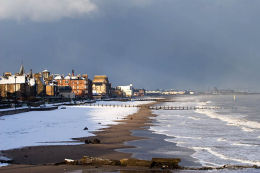 Sea and Snow, Portobello Beach
