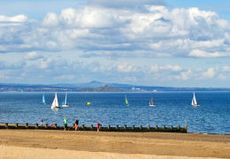 Summer Sailing, Portobello Beach
