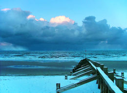Winter Squall, Portobello Beach