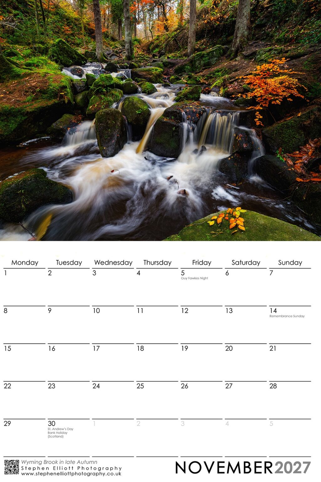 November 2027 - Wyming Brook in late Autumn