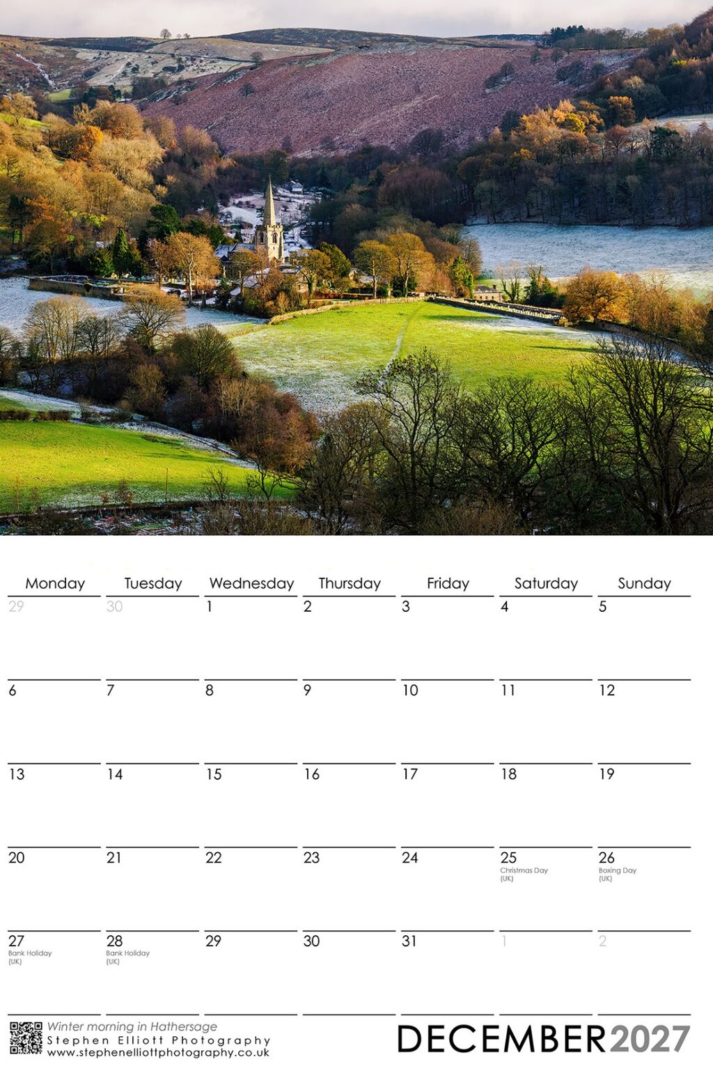 December 2027 - Winter morning in Hathersage