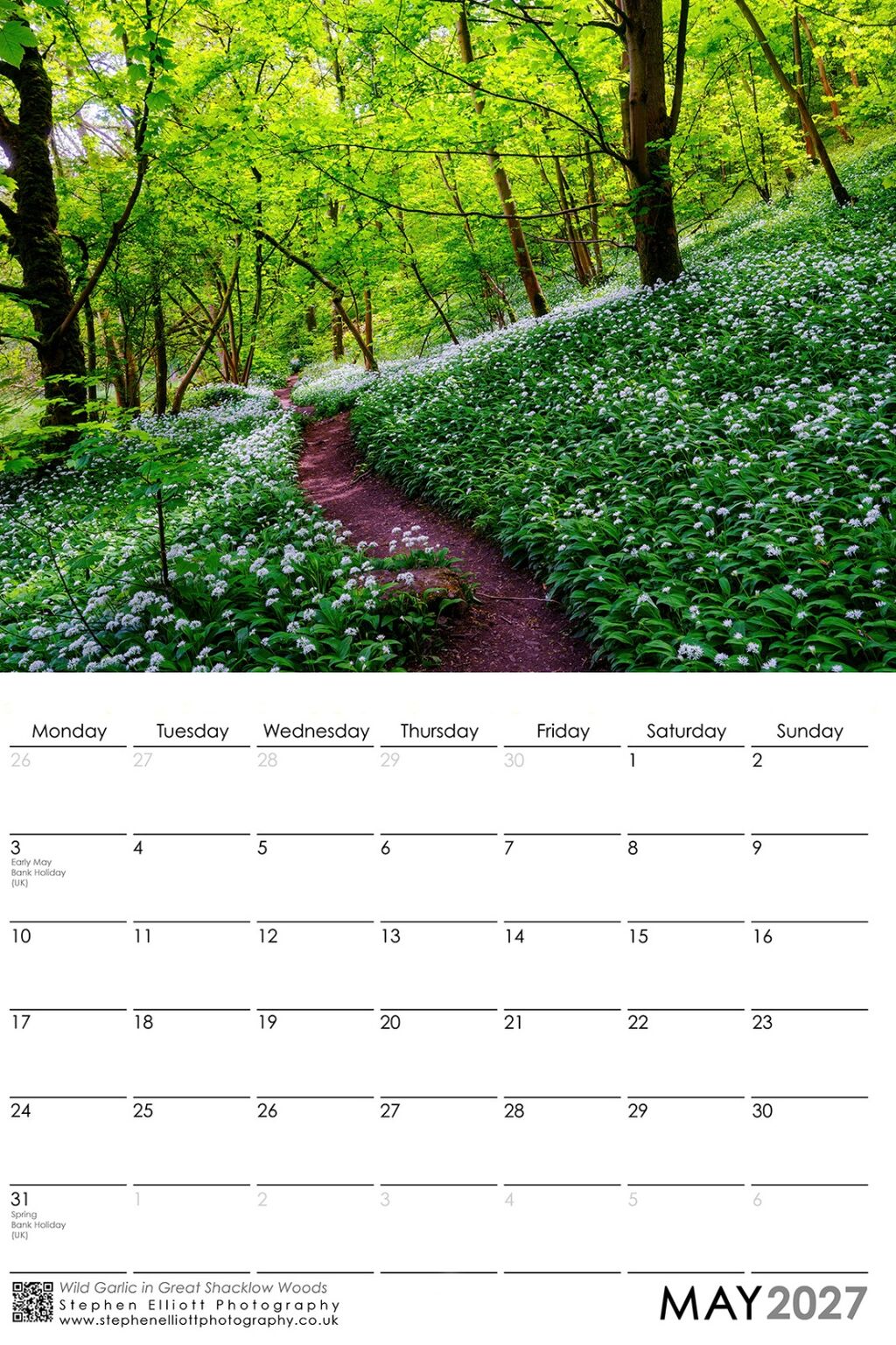 May 2027 - Wild Garlic in Great Shacklow Woods