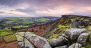 Dawn over Curbar Edge (looking west)