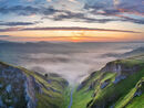 64. Summer sunrise over the Hope Valley