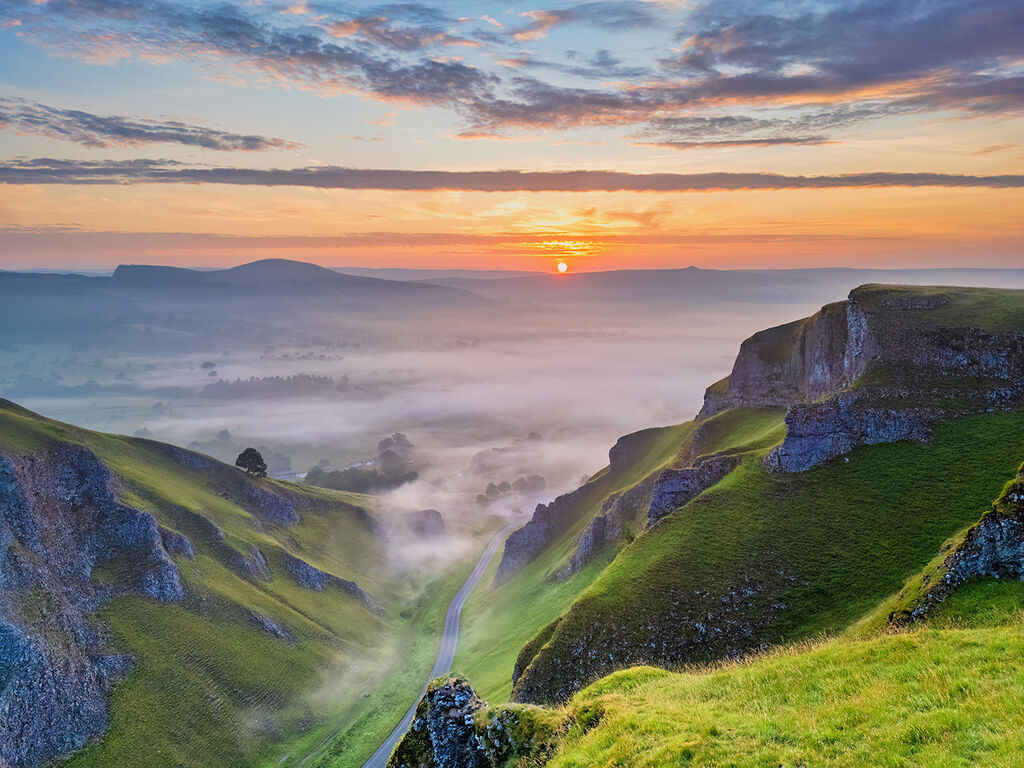 65. Misty sunrise over the Hope Valley