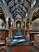 Up the aisle