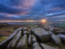Curbar sunset