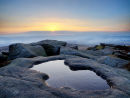Stanage sunset
