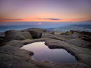 Stanage sunset - long exposure