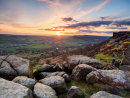 Curbar Edge sunset