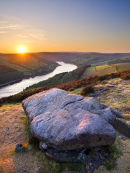 Sunset over Ladybower