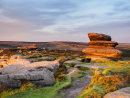 Golden light on Over Owler Tor
