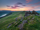Afterglow over Crook Hill