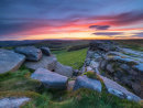 Stanage Edge Afterglow