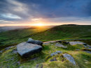 Sunset from Higger Tor