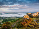 117 Summer sunrise on Curbar Edge