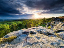 Breaking light on Birchen Edge