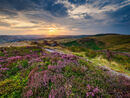 121 Summer sunset at Higger Tor