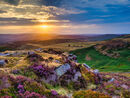 120 Summer sunset at Higger Tor