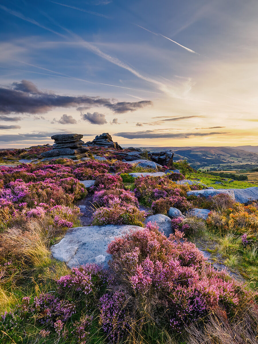 126 Summer sunset at Over Owler |Tor