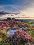 126 Summer sunset at Over Owler |Tor