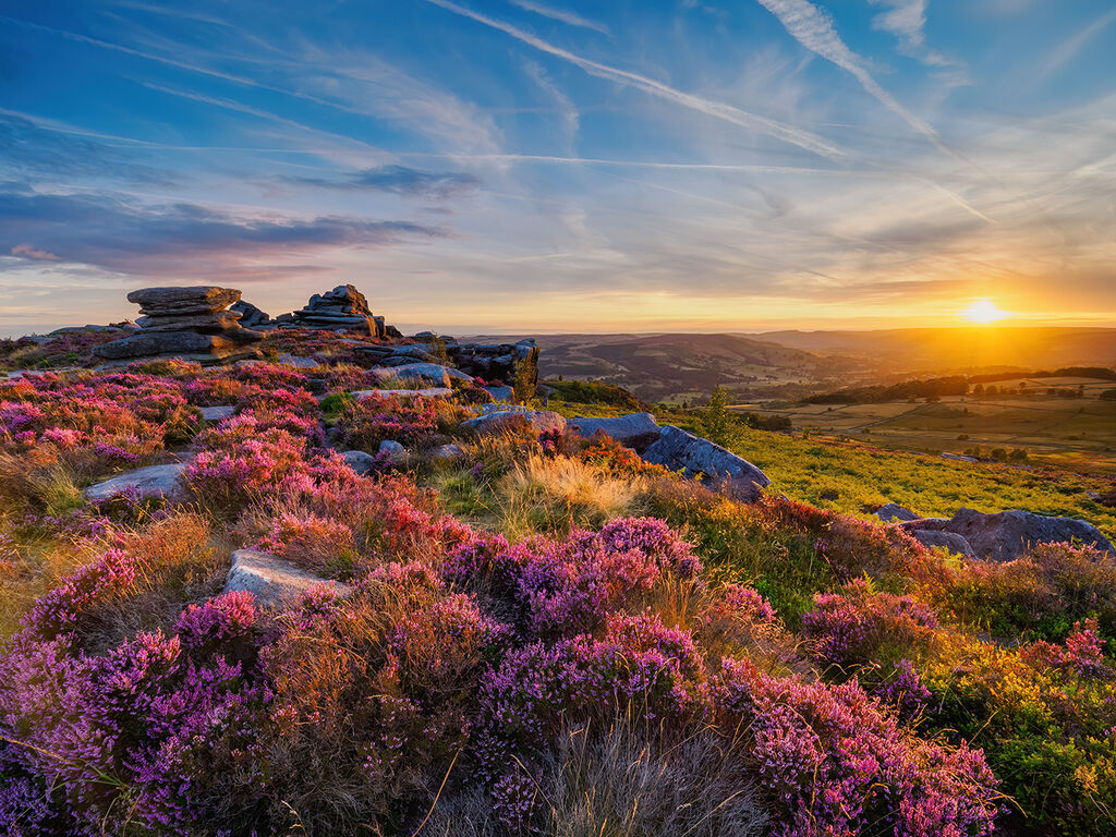 125 Summer sunset at Over Owler |Tor