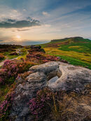 72. Summer sunset at Carl Wark