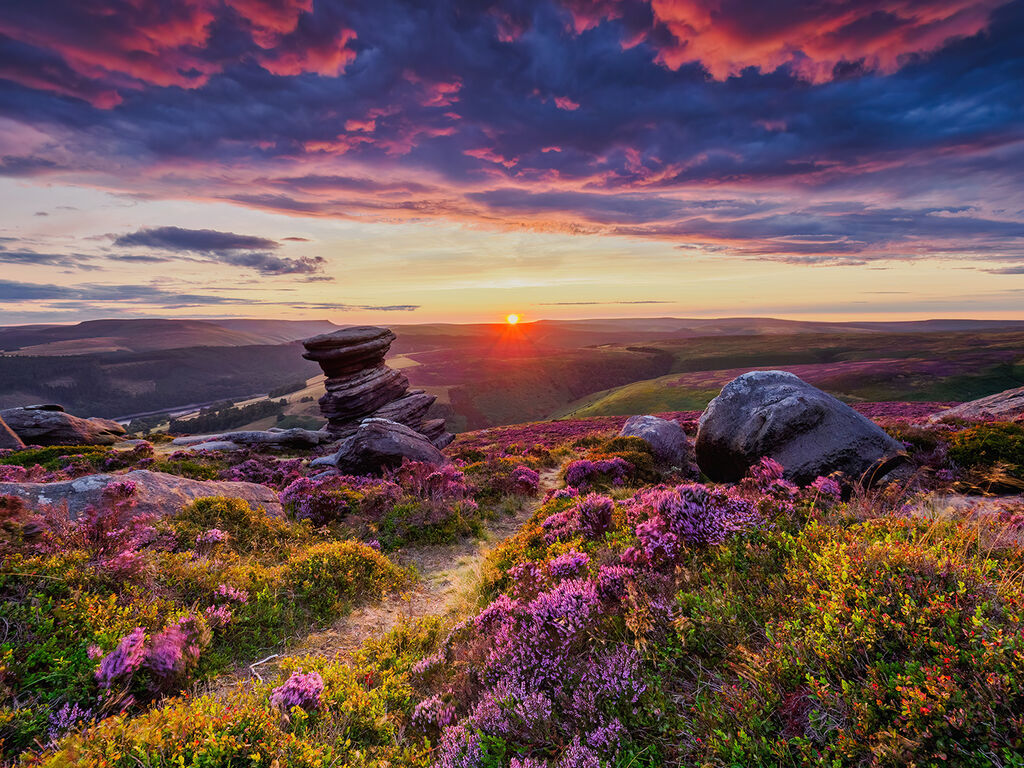 132 Summer sunset at the Salt Cellar