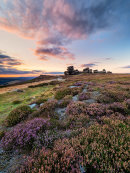 Summer sunset at Wheel Stones